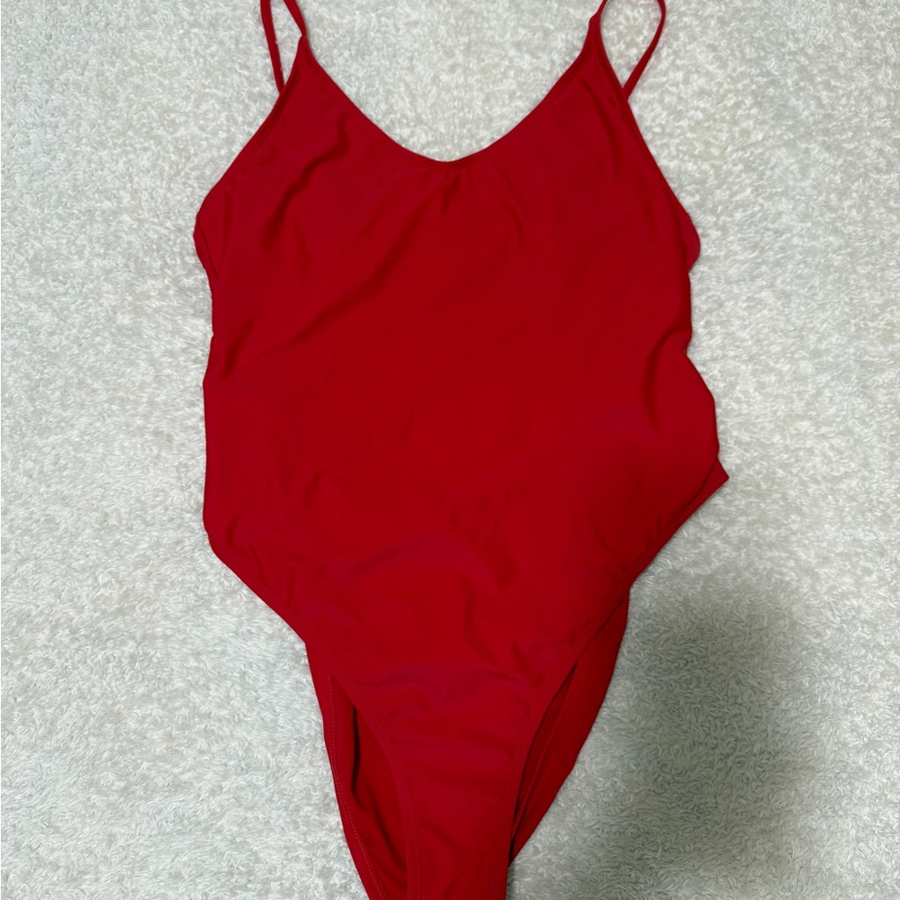 Wild fable Red One Piece Swimsuit, large 12-14